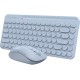 Клавиатура + мышь A4Tech Fstyler FG3200 Air клав:синий мышь:синий USB беспроводная slim Multimedia