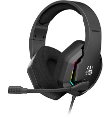 Наушники с микрофоном A4Tech Bloody G260 черный 2м мониторные USB оголовье (G260)