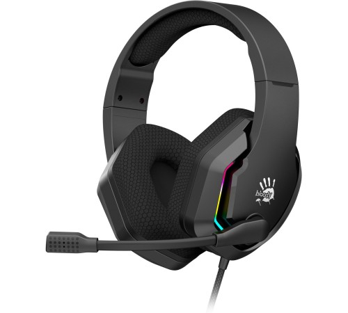 Наушники с микрофоном A4Tech Bloody G260 черный 2м мониторные USB оголовье (G260) Наушники с микрофоном A4Tech Bloody G260 черный 2м мониторные USB оголовье (G260)