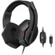 Наушники с микрофоном A4Tech Bloody G260 черный 2м мониторные USB оголовье (G260)