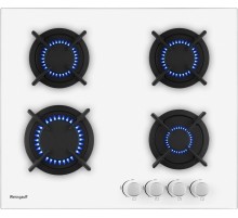 Газовая варочная поверхность Weissgauff HG 640 WG белый