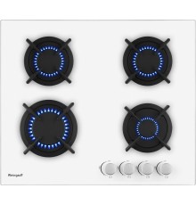 Газовая варочная поверхность Weissgauff HG 640 WG белый