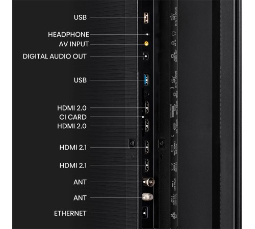 Телевизор LED Hisense 85" 85UXKQ темно-серый 4K Ultra HD 120Hz DVB-T DVB-T2 DVB-C DVB-S DVB-S2 USB WiFi Smart TV Телевизор LED Hisense 85" 85UXKQ темно-серый 4K Ultra HD 120Hz DVB-T DVB-T2 DVB-C DVB-S DVB-S2 USB WiFi Smart TV