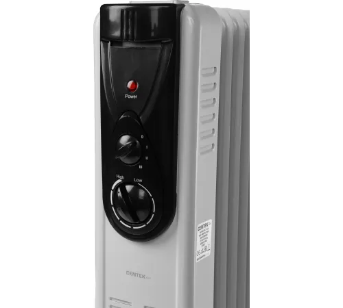 Радиатор масляный Centek CT-6201 2000Вт белый