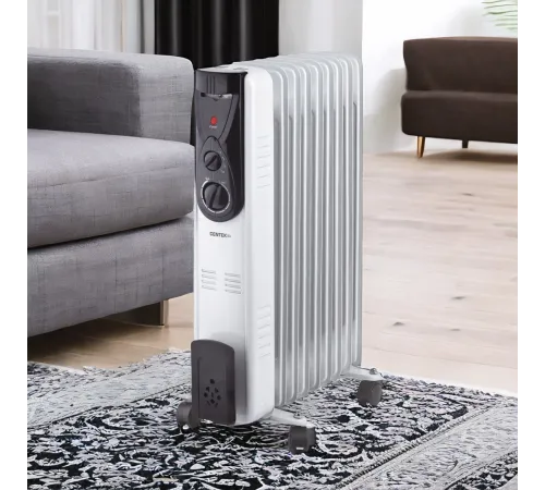Радиатор масляный Centek CT-6201 2000Вт белый