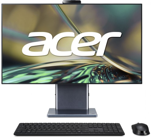 Моноблок Acer Aspire S27-1755 27" WQHD i7 1260P (1.5) 16Gb SSD1Tb Iris Xe CR noOS GbitEth WiFi BT 135W клавиатура мышь Cam серый 2560x1440.27