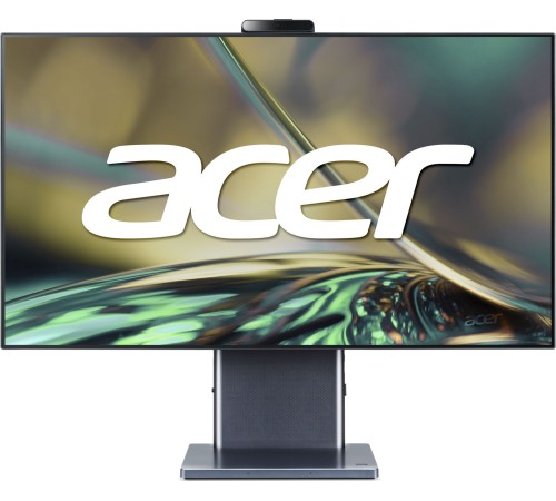 Моноблок Acer Aspire S27-1755 27" WQHD i7 1260P (1.5) 16Gb SSD1Tb Iris Xe CR noOS GbitEth WiFi BT 135W клавиатура мышь Cam серый 2560x1440.27