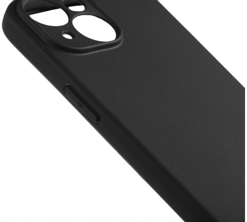 Чехол (клип-кейс) BoraSCO для Apple iPhone 15 черный (72417)