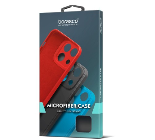 Чехол (клип-кейс) BoraSCO для Apple iPhone 15 Plus черный (72421) Чехол (клип-кейс) BoraSCO для Apple iPhone 15 Plus черный (72421)