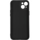 Чехол (клип-кейс) BoraSCO для Apple iPhone 15 Plus черный (72421)
