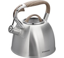 Чайник металлический Starwind Chef Daily 2.8л. серый (SW-CH1308)