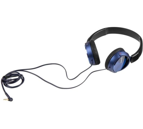 Гарнитура накладные Sony MDR-ZX310AP 1.2м голубой проводные оголовье