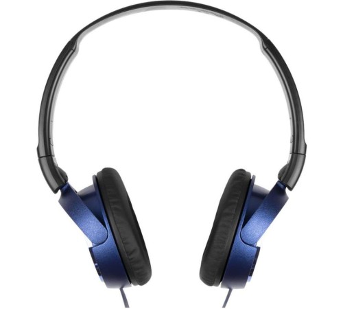 Гарнитура накладные Sony MDR-ZX310AP 1.2м голубой проводные оголовье