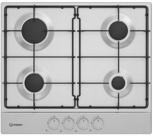 Газовая варочная поверхность Indesit THPM 641 IX/I нержавеющая сталь Газовая варочная поверхность Indesit THPM 641 IX/I нержавеющая сталь