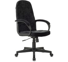 Кресло руководителя Бюрократ CH 002 Fabric черный Light-20 крестов. пластик