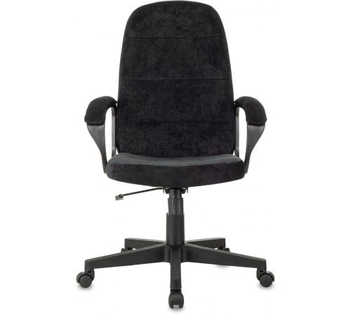 Кресло руководителя Бюрократ CH 002 Fabric черный Light-20 крестов. пластик