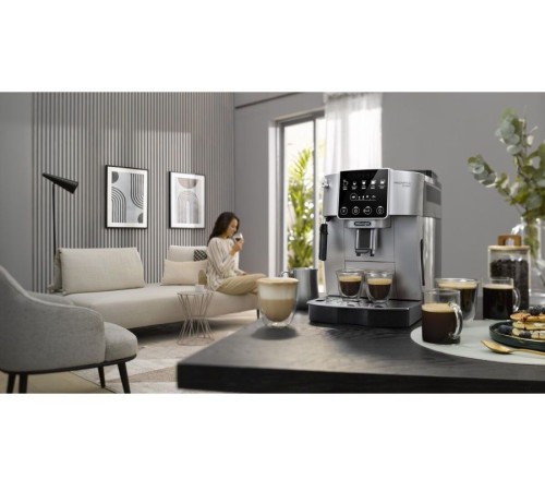 Кофемашина Delonghi ECAM220.31.SB 1450Вт черный/серебристый Кофемашина Delonghi ECAM220.31.SB 1450Вт черный/серебристый