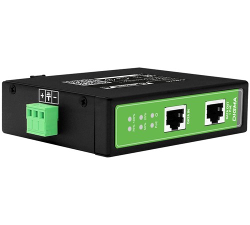 Инжектор PoE Digma DNP90W48GDXM 10/100/1000BASE-T 90Вт 37-57В(DC) Инжектор PoE Digma DNP90W48GDXM 10/100/1000BASE-T 90Вт 37-57В(DC)