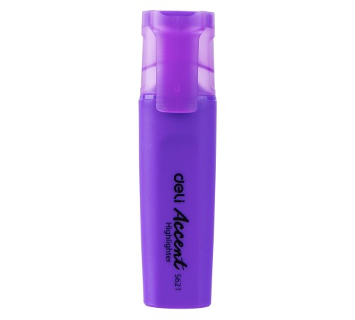 Набор текстовыделителей Deli Accent ES621VIOLET-P Delight скошенный пиш. наконечник 1-5мм фиолетовый (10шт.)