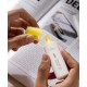 Набор текстовыделителей Deli ES621SYELLOW-P Macaron скошенный пиш. наконечник 1-5мм желтый (10шт.)