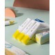 Набор текстовыделителей Deli ES621SYELLOW-P Macaron скошенный пиш. наконечник 1-5мм желтый (10шт.)