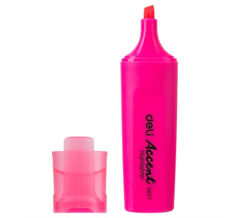 Набор текстовыделителей Deli Accent ES621PINK-P Delight скошенный пиш. наконечник 1-5мм розовый (10шт.)
