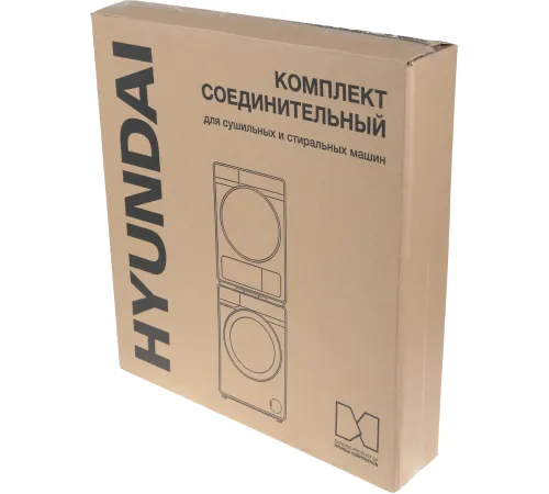 Комплект соединительный для сушильных и стиральных машин Hyundai CBH21WT белый пластик (упак: 1шт) Комплект соединительный для сушильных и стиральных машин Hyundai CBH21WT белый пластик (упак: 1шт)