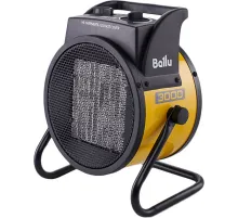 Тепловая пушка электрическая Ballu BKR BKR-5 3000Вт желтый/черный