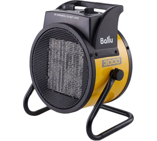 Тепловая пушка электрическая Ballu BKR BKR-5 3000Вт желтый/черный Тепловая пушка электрическая Ballu BKR BKR-5 3000Вт желтый/черный