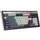 Клавиатура A4Tech Bloody B950 механическая серый/черный USB for gamer LED (B950)