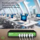 Коммутатор Digma DSP204G-2G-T80 6x1Гбит/с 4PoE 4PoE+ 1PoE++ 80W неуправляемый