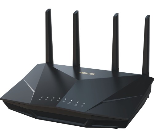 Маршрутизатор Asus RT-AX5400 AX5400 10/100/1000 компл.:устройство/крепления/адаптер черный (упак.:1шт)