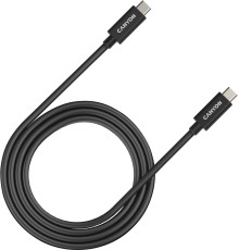 Кабель Canyon UC-44 CNS-USBC44B ver2.2 USB-C-USB-C 1м феррит.кольца черный коробка (упак.:1шт)