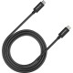 Кабель Canyon UC-44 CNS-USBC44B ver2.2 USB-C-USB-C 1м феррит.кольца черный коробка (упак.:1шт)