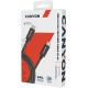 Кабель Canyon UC-44 CNS-USBC44B ver2.2 USB-C-USB-C 1м феррит.кольца черный коробка (упак.:1шт)