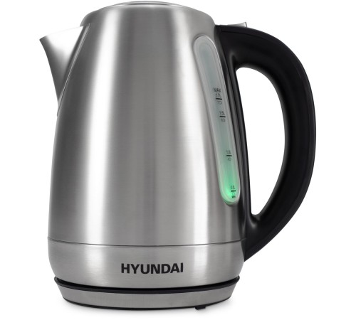 Чайник электрический Hyundai HYK-S8408 1.7л. 2200Вт серебристый матовый/черный (корпус: нержавеющая сталь) Чайник электрический Hyundai HYK-S8408 1.7л. 2200Вт серебристый матовый/черный (корпус: нержавеющая сталь)
