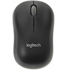 Мышь Logitech M186 черный/серый оптическая (1000dpi) беспроводная USB2.0 (2but)