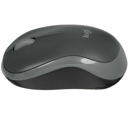 Мышь Logitech M186 черный/серый оптическая (1000dpi) беспроводная USB2.0 (2but)