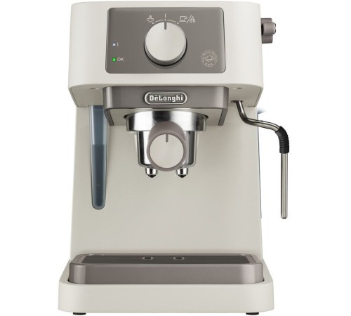 Кофеварка рожковая Delonghi EC235.CR 1100Вт бежевый