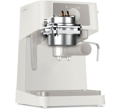 Кофеварка рожковая Delonghi EC235.CR 1100Вт бежевый