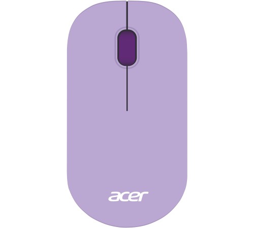 Клавиатура + мышь Acer OCC205 клав:фиолетовый мышь:фиолетовый USB беспроводная slim (ZL.ACCEE.00D)