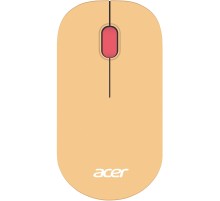 Мышь Acer OMR205 розовый/бежевый оптическая (1200dpi) беспроводная USB (2but)