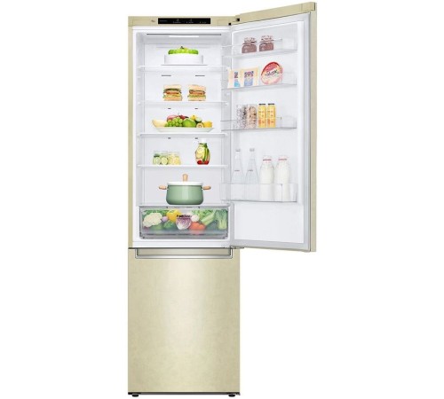 Холодильник LG GC-B509SECL 2-хкамерн. бежевый