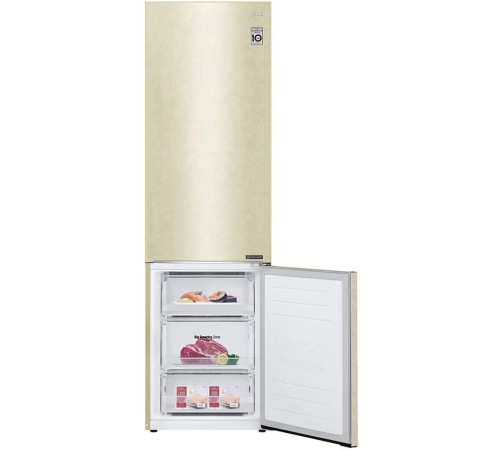Холодильник LG GC-B509SECL 2-хкамерн. бежевый
