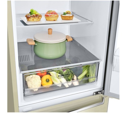 Холодильник LG GC-B509SECL 2-хкамерн. бежевый