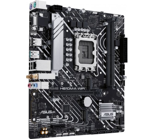 Материнская плата Asus PRIME H610M-A WIFI Soc-1700 Intel H610 2xDDR5 mATX AC`97 8ch(7.1) GbLAN+VGA+HDMI+DP