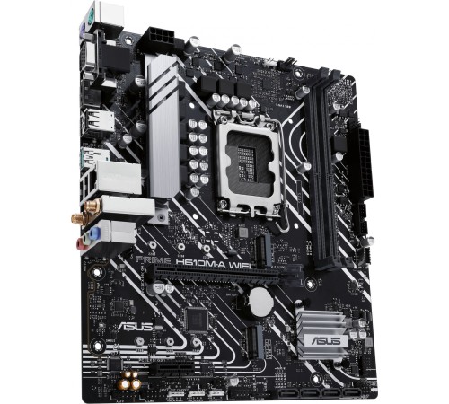 Материнская плата Asus PRIME H610M-A WIFI Soc-1700 Intel H610 2xDDR5 mATX AC`97 8ch(7.1) GbLAN+VGA+HDMI+DP