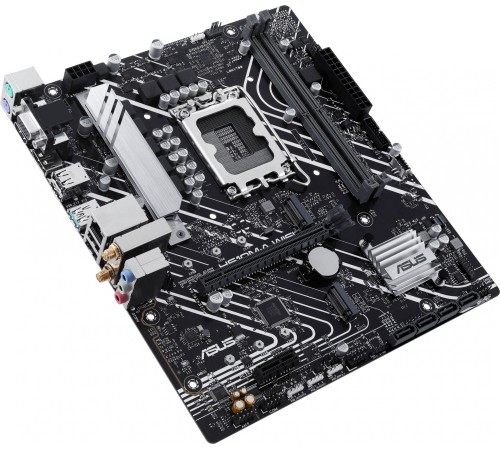 Материнская плата Asus PRIME H610M-A WIFI Soc-1700 Intel H610 2xDDR5 mATX AC`97 8ch(7.1) GbLAN+VGA+HDMI+DP