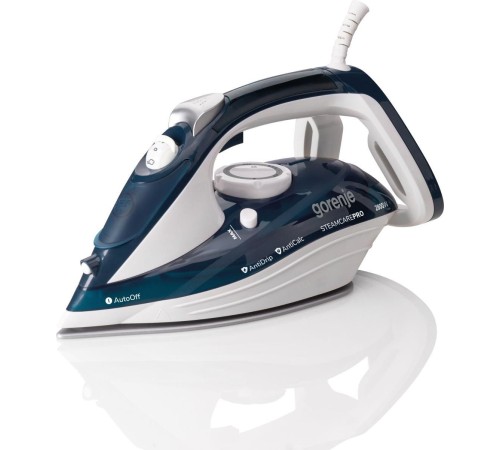 Утюг Gorenje SIH2800TQC 2800Вт синий/белый