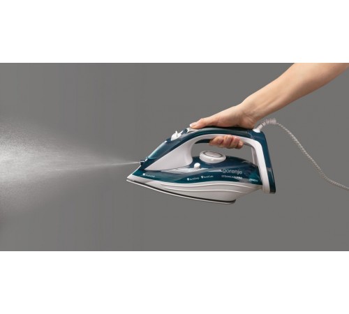 Утюг Gorenje SIH2800TQC 2800Вт синий/белый